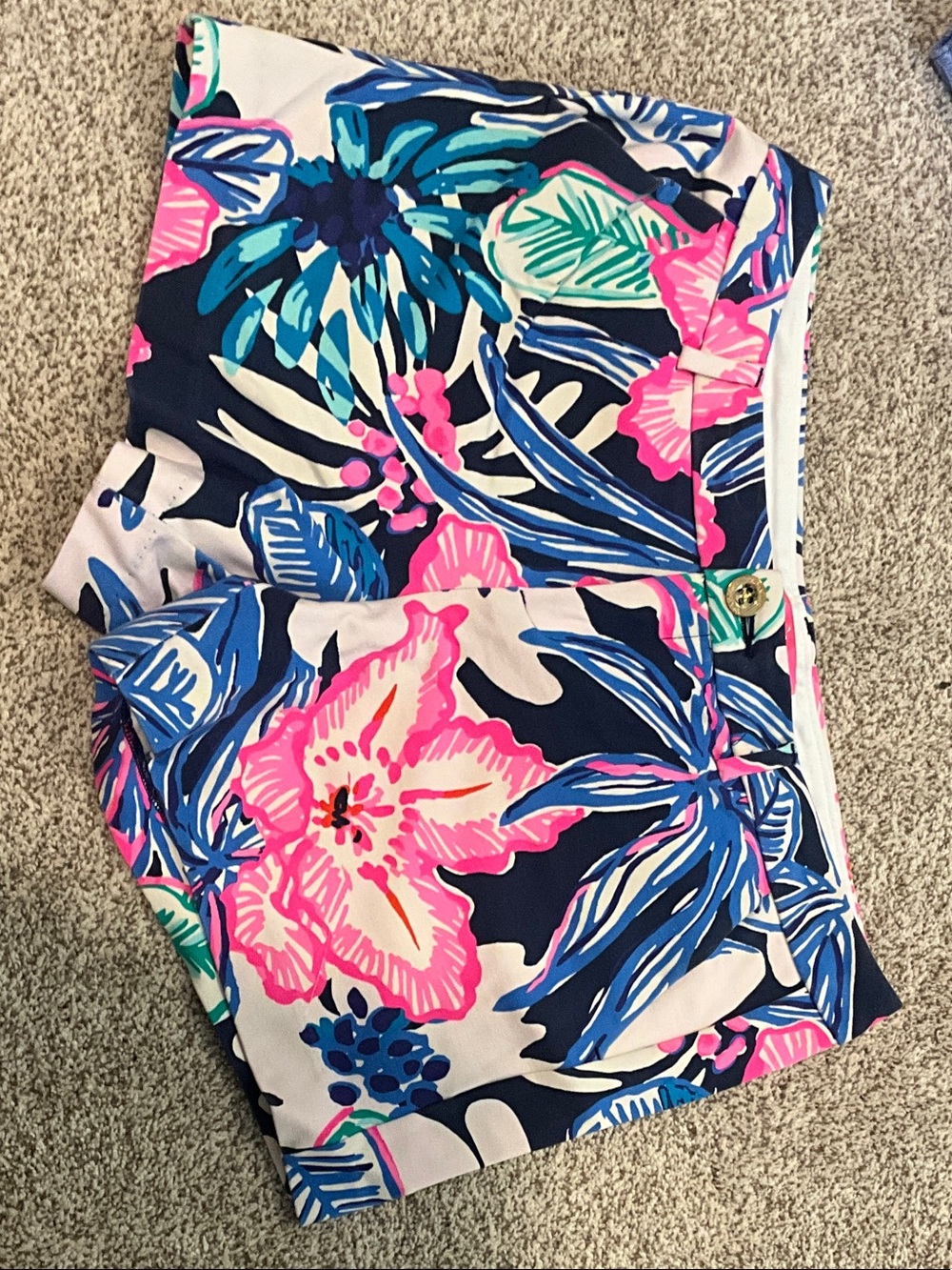 Lilly Pulitzer floral shorts - Barely Worn - 10